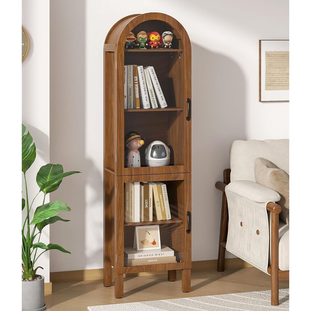 64.17 in Tall Arched Display C - Glass Cabinet Display review and price