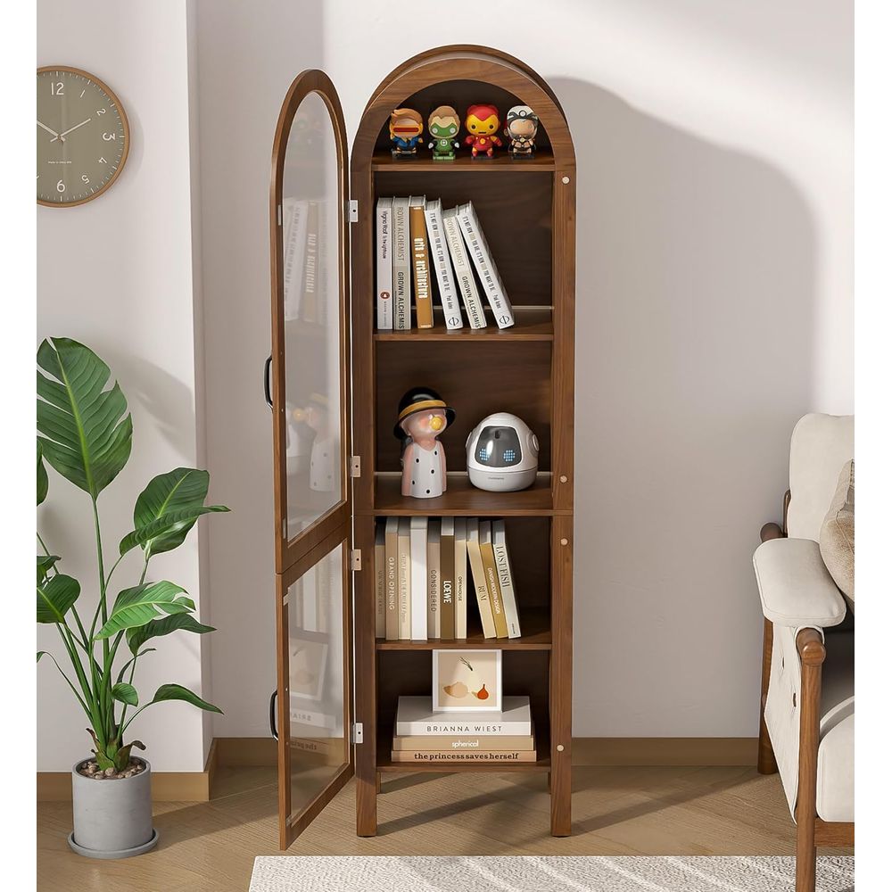 64.17 in Tall Arched Display C - Glass Cabinet Display review and price