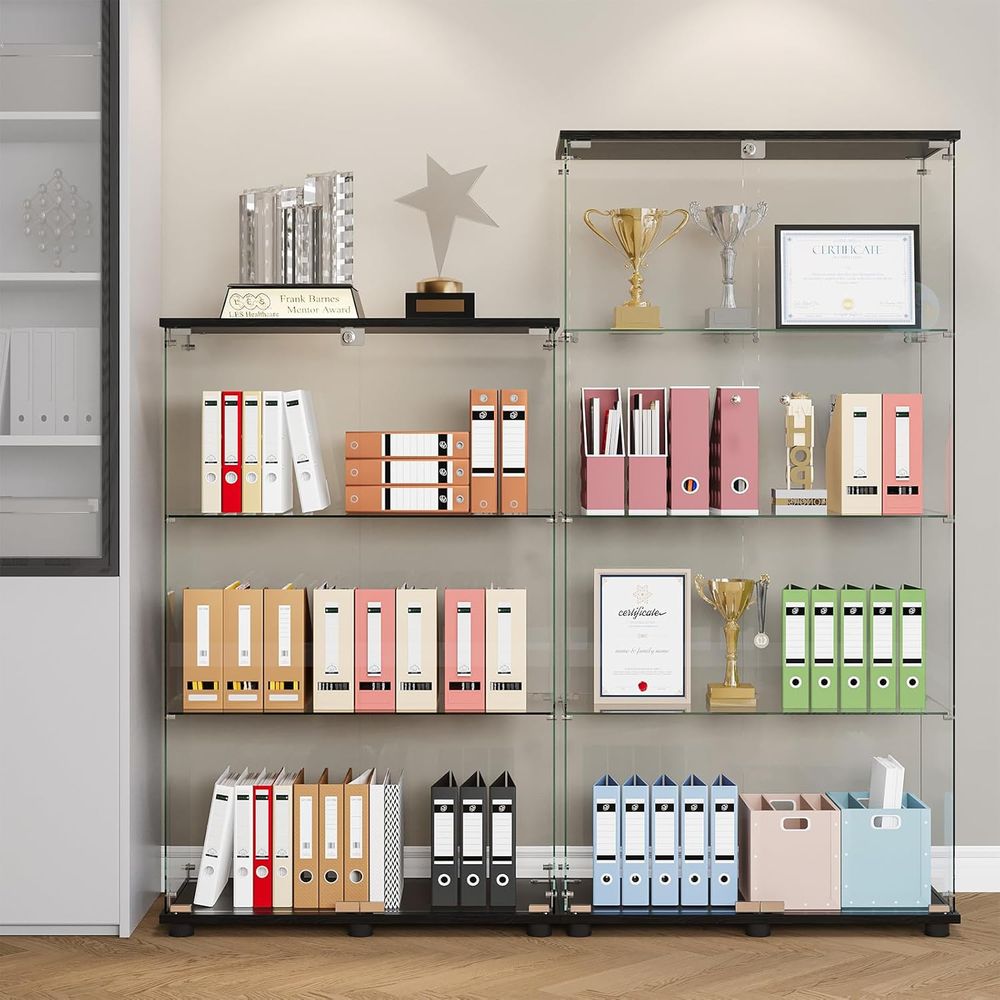 Glass Display Cabinet with 4-S - Glass Cabinet Display review and price