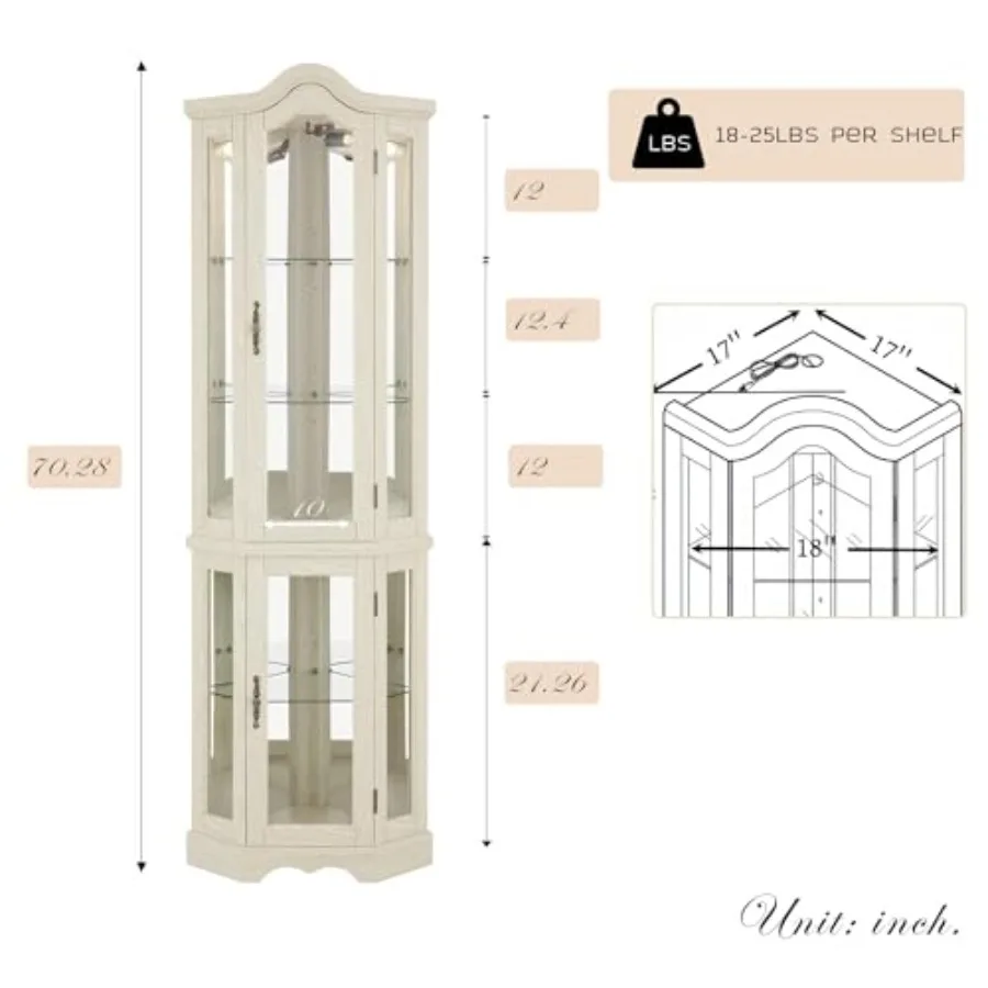 Corner curio cabinet for bar a - Glass Cabinet Display review and price