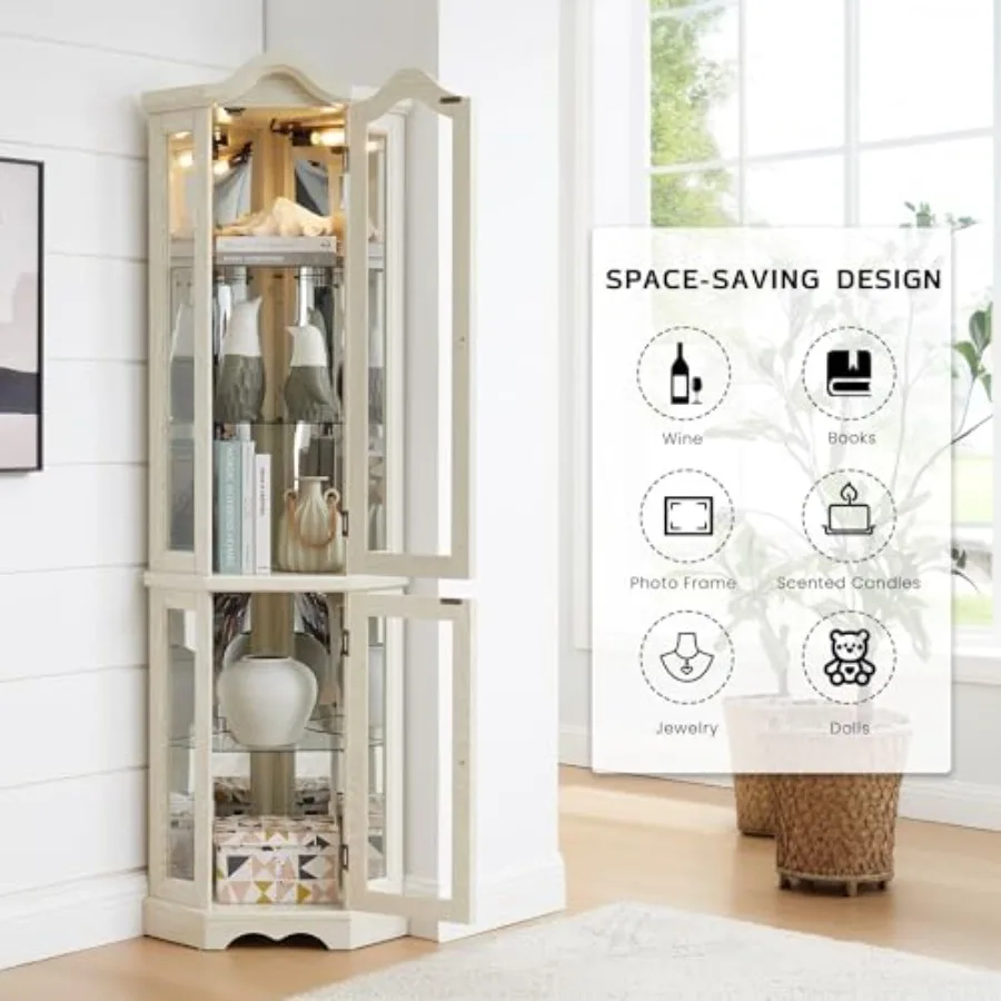 Corner curio cabinet for bar a - Glass Cabinet Display review and price