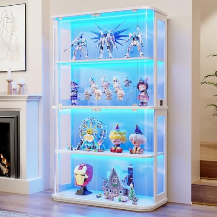 Rounded display cabinet for re - Glass Cabinet Display review and price