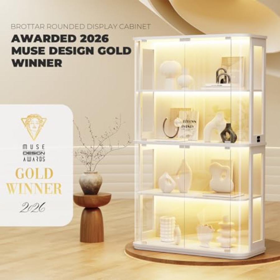 Rounded display cabinet for re - Glass Cabinet Display review and price