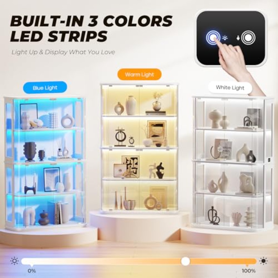 Rounded display cabinet for re - Glass Cabinet Display review and price