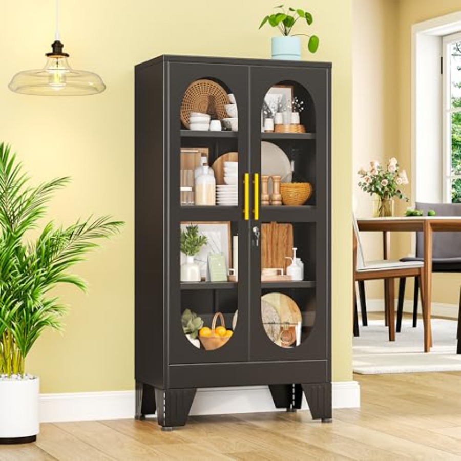 47 H Locking Display Cabinet f - Glass Cabinet Display review and price