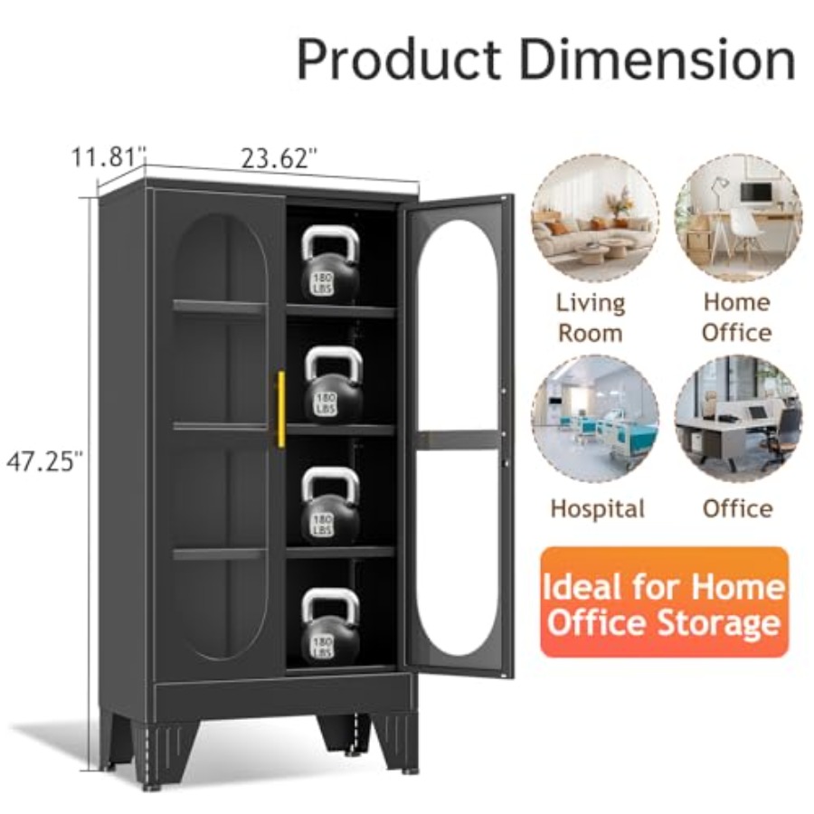47 H Locking Display Cabinet f - Glass Cabinet Display review and price