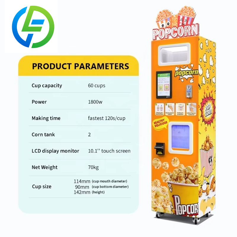 Customized New Automatic Comme - Popcorn Vending Machine review and price