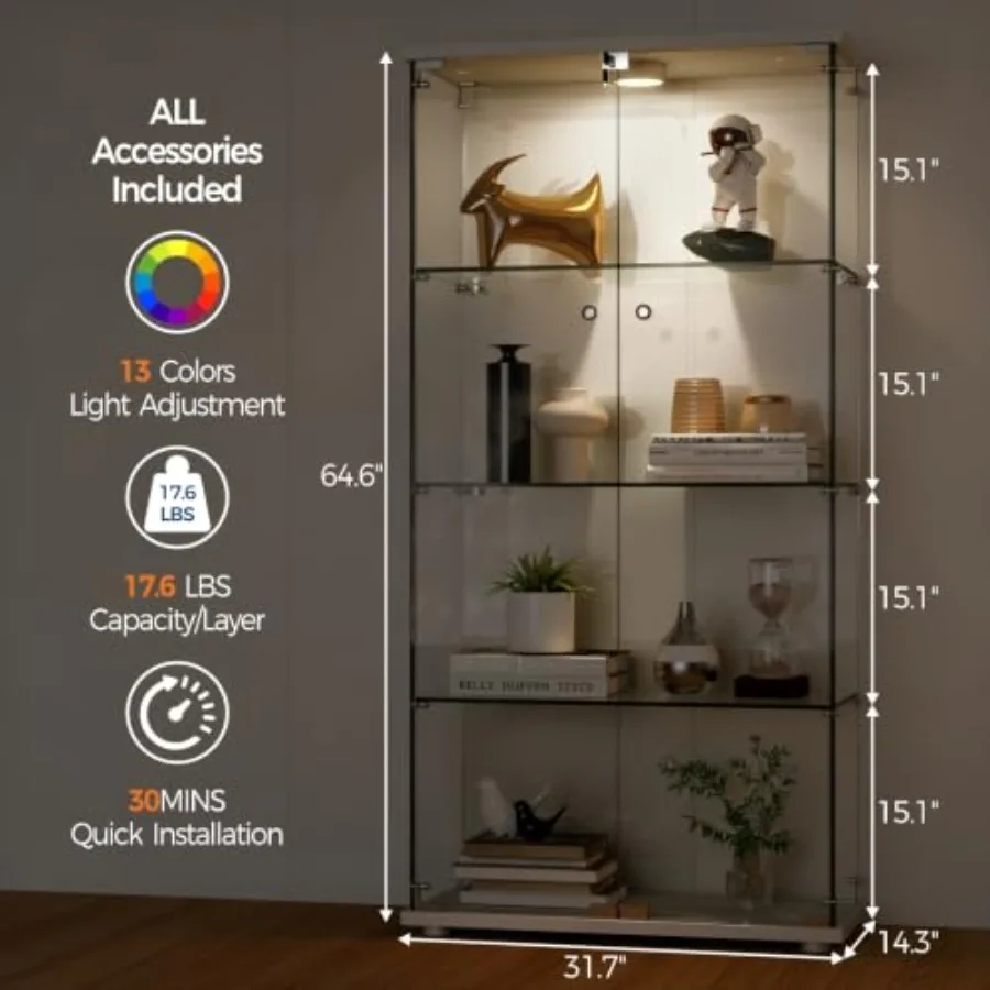Tempered Glass Display Cabinet - Glass Cabinet Display review and price